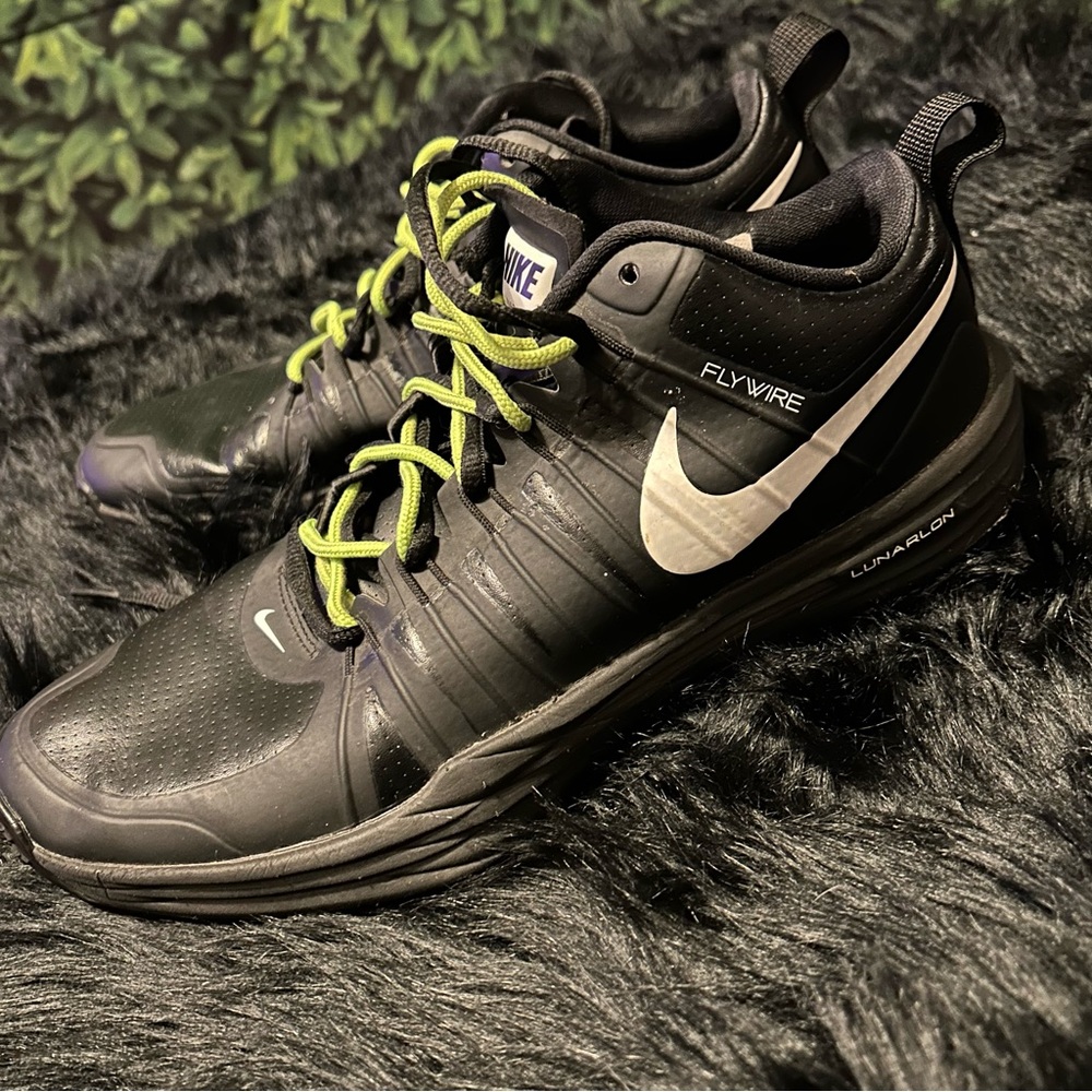 NIKE Men’s #668822-017 Flywire Lunarlon Shoes US Size 7.5 GUC HTF Rare